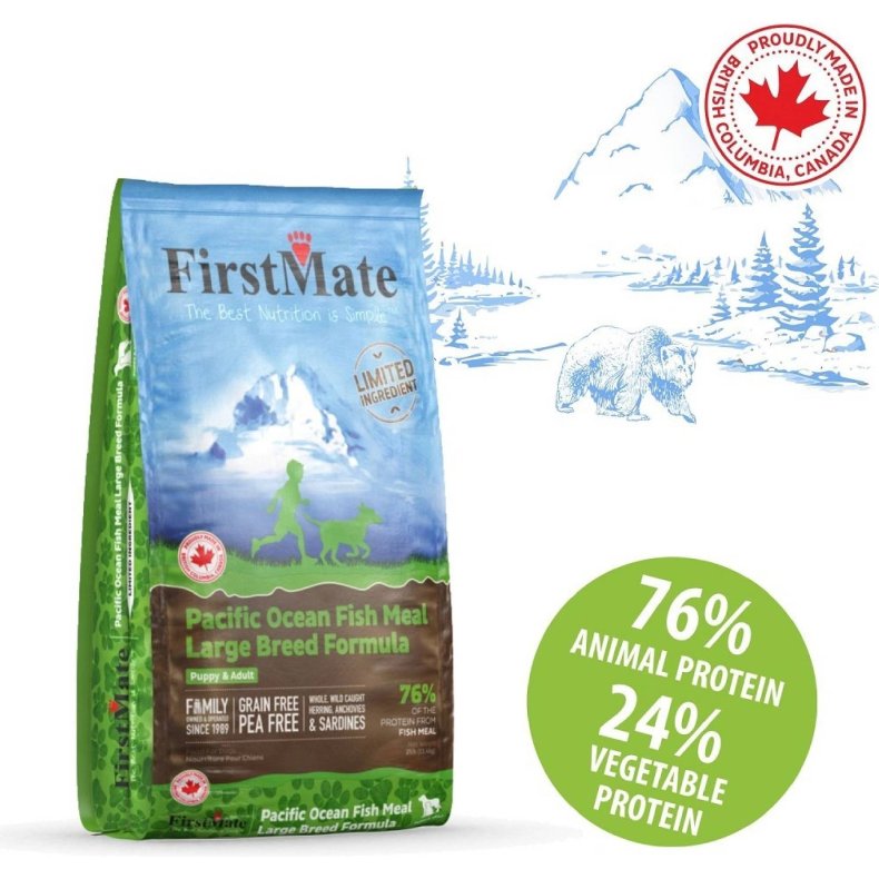 FirstMate LARGE BREED ORIGINAL OCEAN FISK, 11,4kg