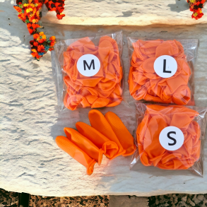 FINGERKAPSLER med skridsikkert overflade