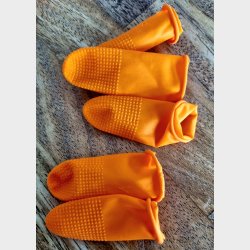 FINGERKAPSLER med skridsikkert overflade