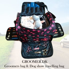 CLEARANCE SALE Travelling/groomers SMART BAG white