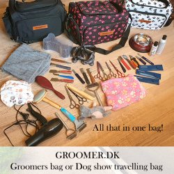 CLEARANCE SALE Travelling/groomers SMART BAG white