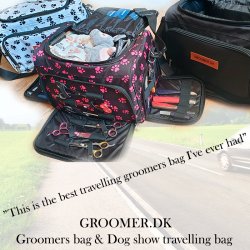 CLEARANCE SALE Travelling/groomers SMART BAG white