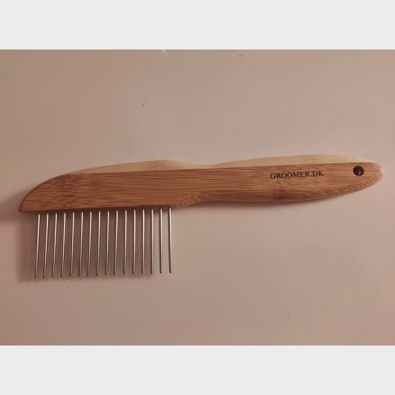 DETANGLER ''Langtandet'' kam med roterende tnder