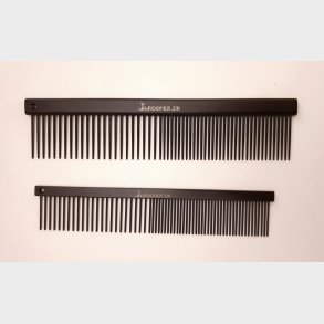 Antistatisk glat kam, teflonbelagt