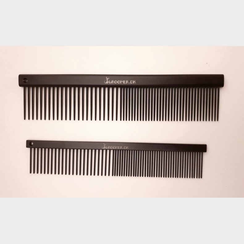 Antistatisk glat kam, teflonbelagt