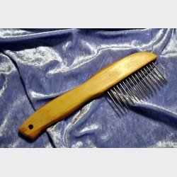 DETANGLER ''Langtandet'' kam med roterende tnder