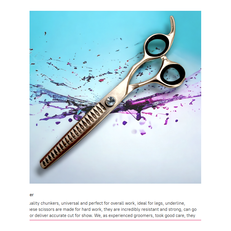 Saks BLUE STONE CHUNKERS professionel 7"