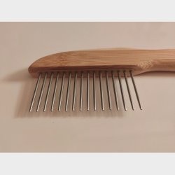 DETANGLER ''Langtandet'' kam med roterende tnder