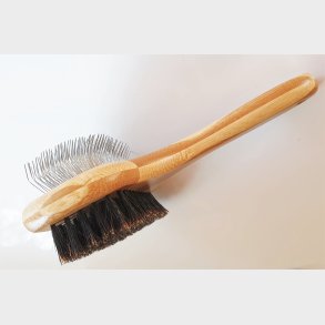 3D Volumizer med vildsvinebrste 2i1