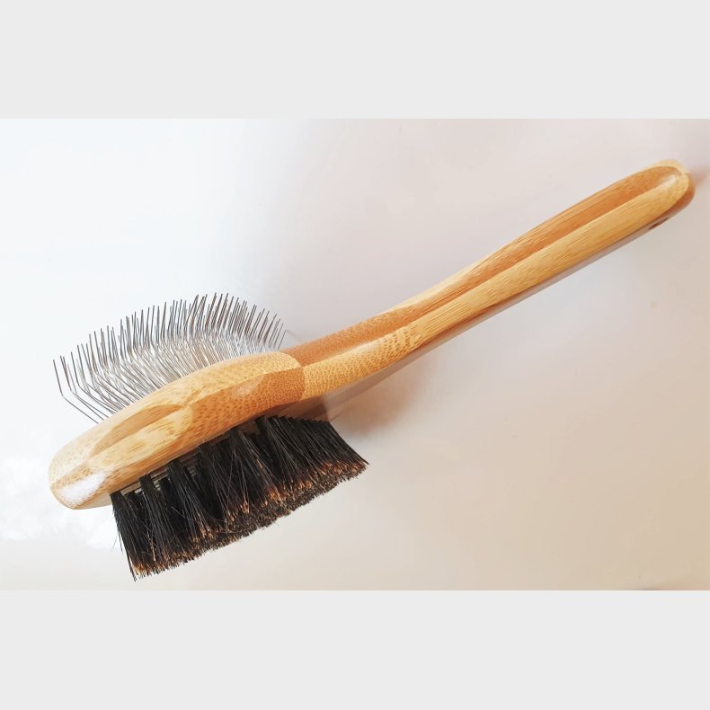 3D Volumizer med vildsvinebrste 2i1